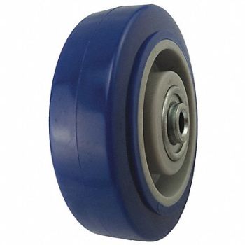 GRAINGER APPROVED PUR Tread on Plastic Core Wheel, 1KB13