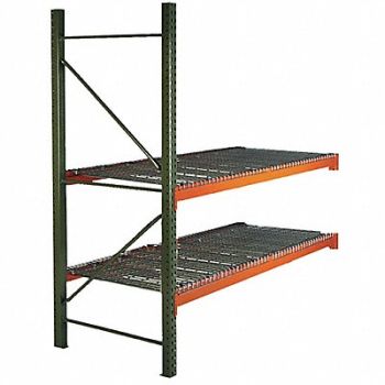 HUSKY RACK WIRE Pallet Rack AddOn 36inx120inx123in, 48WK69