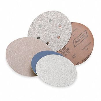 NORTON H5939 PSA Sanding Disc Roll 6 in Dia P320 G, 1KUX8