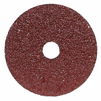 NORTON Fiber Disc 5 in Dia 7/8 in Arbor PK25, 1KWL2