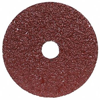 NORTON Fiber Disc 7 in Dia 7/8 in Arbor PK25, 1KWL3
