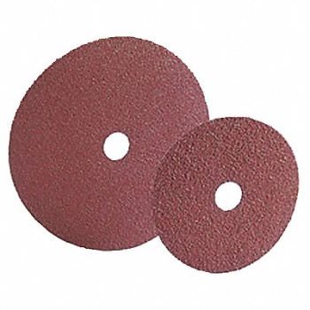 NORTON Fiber Disc 4 1/2 in Dia 7/8in Arbor PK25, 1KYB2