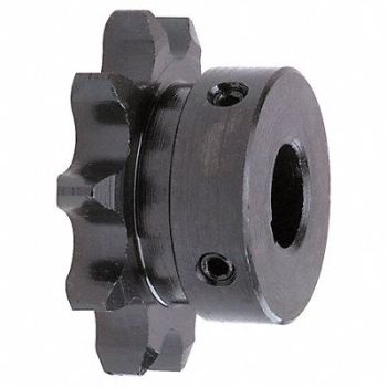 TSUBAKI SingleStrandSprocket 1/2in 1/2in Single, 1L117