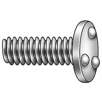 GRAINGER APPROVED Mnt Std Crb Stl 5/16 -18 0.656 PK100, 1LAP4