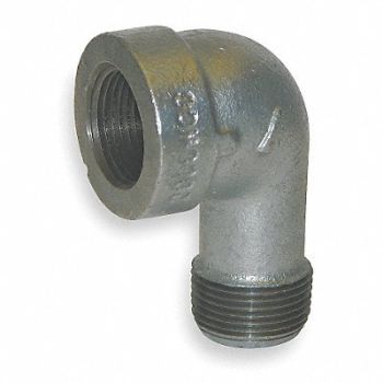 GRAINGER APPROVED 90 Street Elbow Malleable Iron 3/4 in, 1LBL1