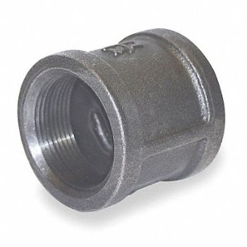 GRAINGER APPROVED Coupling Malleable Iron 3 in NPT, 1LBP7