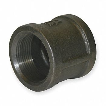 GRAINGER APPROVED Coupling Malleable Iron 2 in FNPT, 1LBZ1
