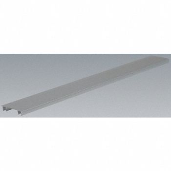 PANDUIT Wire Duct Cover Hinging Gray L 6 Ft, 1LER5