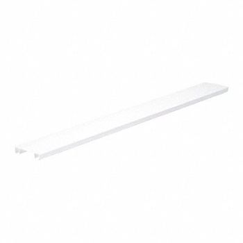PANDUIT Wire Duct Cover Hinging White L 6 Ft, 1LER6