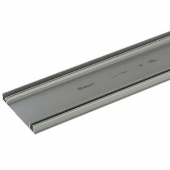 PANDUIT Wire Duct Cover Hinging Gray L 6 Ft, 1LER1