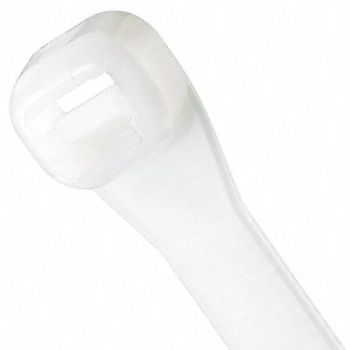 PANDUIT Cable Tie 12.4 in Natural PK100, 1LEW8