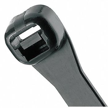 PANDUIT Cable Tie 8.3 in Black PK100, 1LEW7