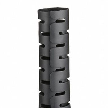PANDUIT Split Harness Wrap 0.750In. 100 ft Black, 1LEY9