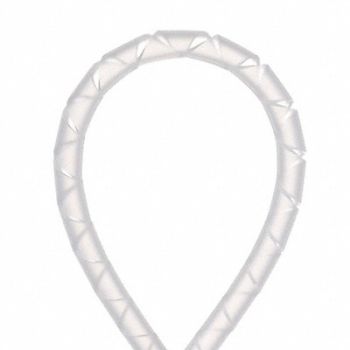 PANDUIT Spiral Wrap 0.250 in 100 ft L Natural, 1LEZ3