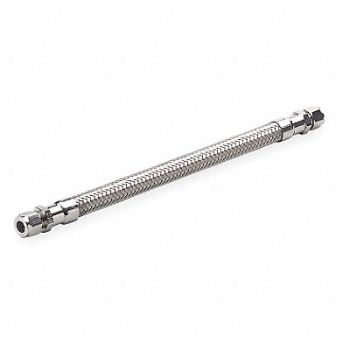 HOSE MASTER Flexible Metal Hose Assembly 1/2 I.D.24, 1LNE4