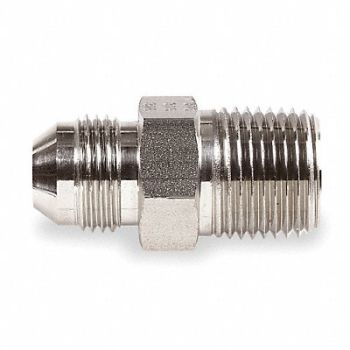 AIRWAY Male Connector 37 Deg Tube x Male, 1LNH3