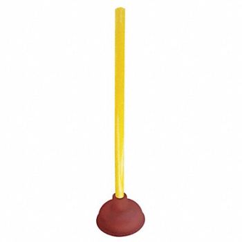 GRAINGER APPROVED Forced Cup Plunger Rubber Cup Size 5In., 1LNX3