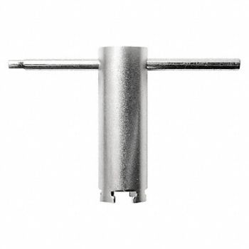 SUPERIOR TOOL Basket Strainer Wrench Steel 2 -7/8, 1LNY1