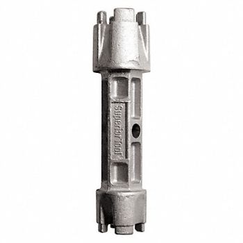 SUPERIOR TOOL Tub Drain Wrench Zinc 6-1/8, 1LNY7