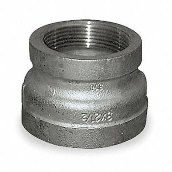 GRAINGER APPROVED Reducing Coupling 304 SS 2 x 3/8 in, 1LTT8
