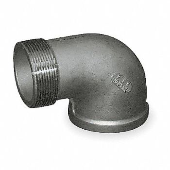 GRAINGER APPROVED Street Elbow 304 SS 4 in FNPT x MNPT, 1LTW5