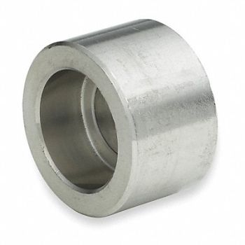 GRAINGER APPROVED Half Coupling 304 SS 2 FNPT Class 3000, 1LUE4