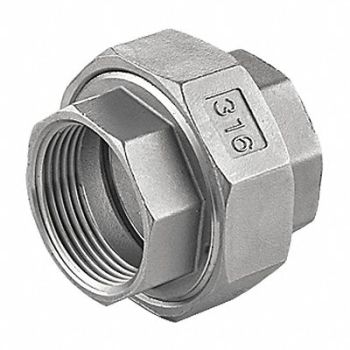 GRAINGER APPROVED Union 316 SS 3/4 in FNPT Class 150, 6JM84