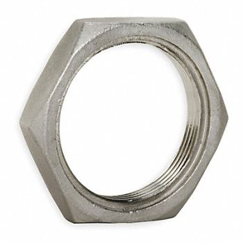 GRAINGER APPROVED Locknut 316 SS 1 1/2 in FNPT Class 150, 1LVH8