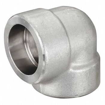 GRAINGER APPROVED 90 Elbow 316 SS 1 1/2 in Class 3000, 1LUP7