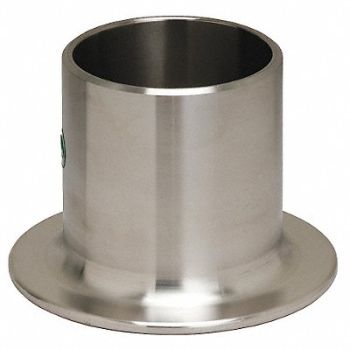 GRAINGER APPROVED Stub End Type A 304L SS 4 in Pipe Size, 1RTW1