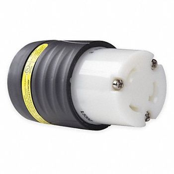 LEGRAND Connector 125VAC 30A L5-30R 2P 3W, 1LWJ6
