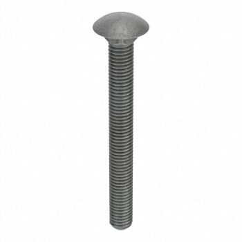 GRAINGER APPROVED CrrgBlt Stl HDGlv 3 1/2in Sqr PK25, 1LY25