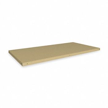 TENNSCO Shelf 22 ga 1 5/16inx48inx24in, 1LYT5