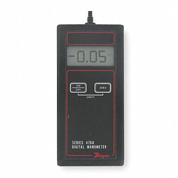 DWYER Digital Manometer -20 in wc to 20 in wc, 1LZN6
