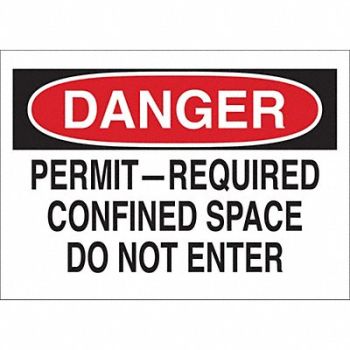 BRADY Label 3 1/2 inx5 in Polyester, 1VC65