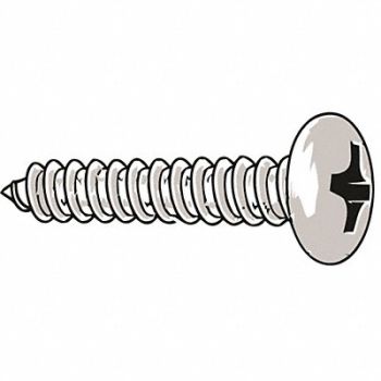 GRAINGER APPROVED Scrw Sz #6 ZP SLT 3/4 L PK100, 1MB57