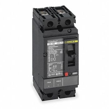 SQUARE D Circuit Breaker 60A 2P 600VAC HD, 1MAK2