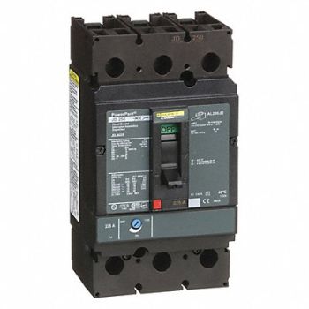 SQUARE D Circuit Breaker 225A 3P 600VAC JD, 1MAZ8
