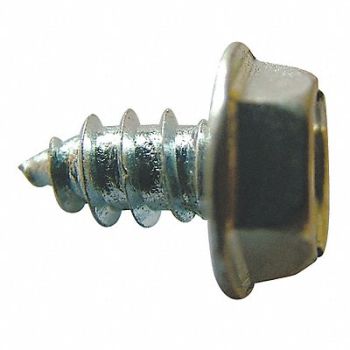 GRAINGER APPROVED Scrw Sz #10 Zinc 3/4 L PK3800, 155U16