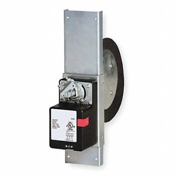 HONEYWELL Round Motorized Damper Retrofit Dia 8 In, 279C23