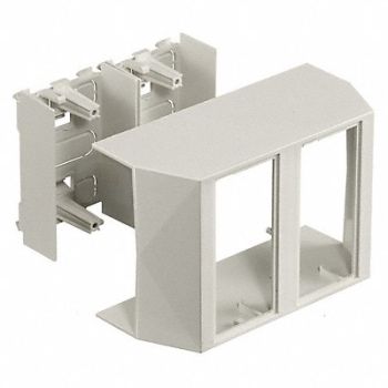 HUBBELL WIRING DEVICE-KELLEMS Full Capacity Box White PVC Boxes, 1MBL2
