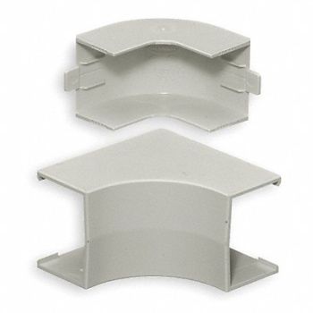 HUBBELL WIRING DEVICE-KELLEMS Internal Elbow Base and Cover White, 1MBP1