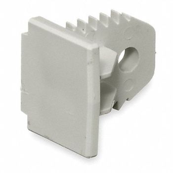 HUBBELL WIRING DEVICE-KELLEMS End Cap Premise-Trak(R) Caps, 1MBP7