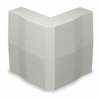 HUBBELL WIRING DEVICE-KELLEMS External Elbow Cover White, 1MBR7
