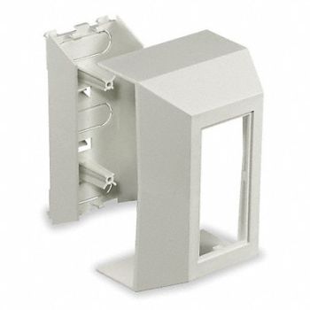 HUBBELL WIRING DEVICE-KELLEMS Full Capacity Box White PVC Boxes, 1MBR9