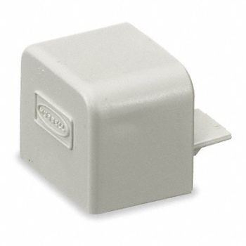 HUBBELL WIRING DEVICE-KELLEMS End Cap Premise-Trak(R) Caps, 1MBU8