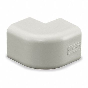 HUBBELL WIRING DEVICE-KELLEMS External Elbow Cover White PK5, 1MBU9