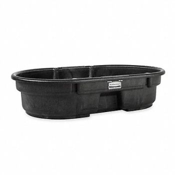 RUBBERMAID COMMERCIAL PRODUCTS Stock Tank 45 in 24 in 1 1/2 in, 1MDC1