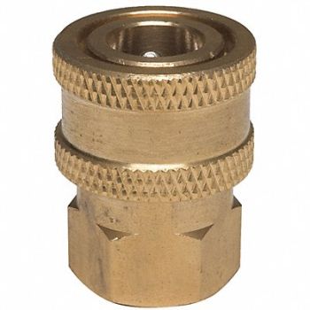GRAINGER APPROVED Quick Connect Coupler 1/4 (F)NPT, 1MDG6