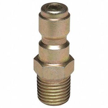 GRAINGER APPROVED Quick Connect Plug 1/4 (M)NPT, 1MDG8